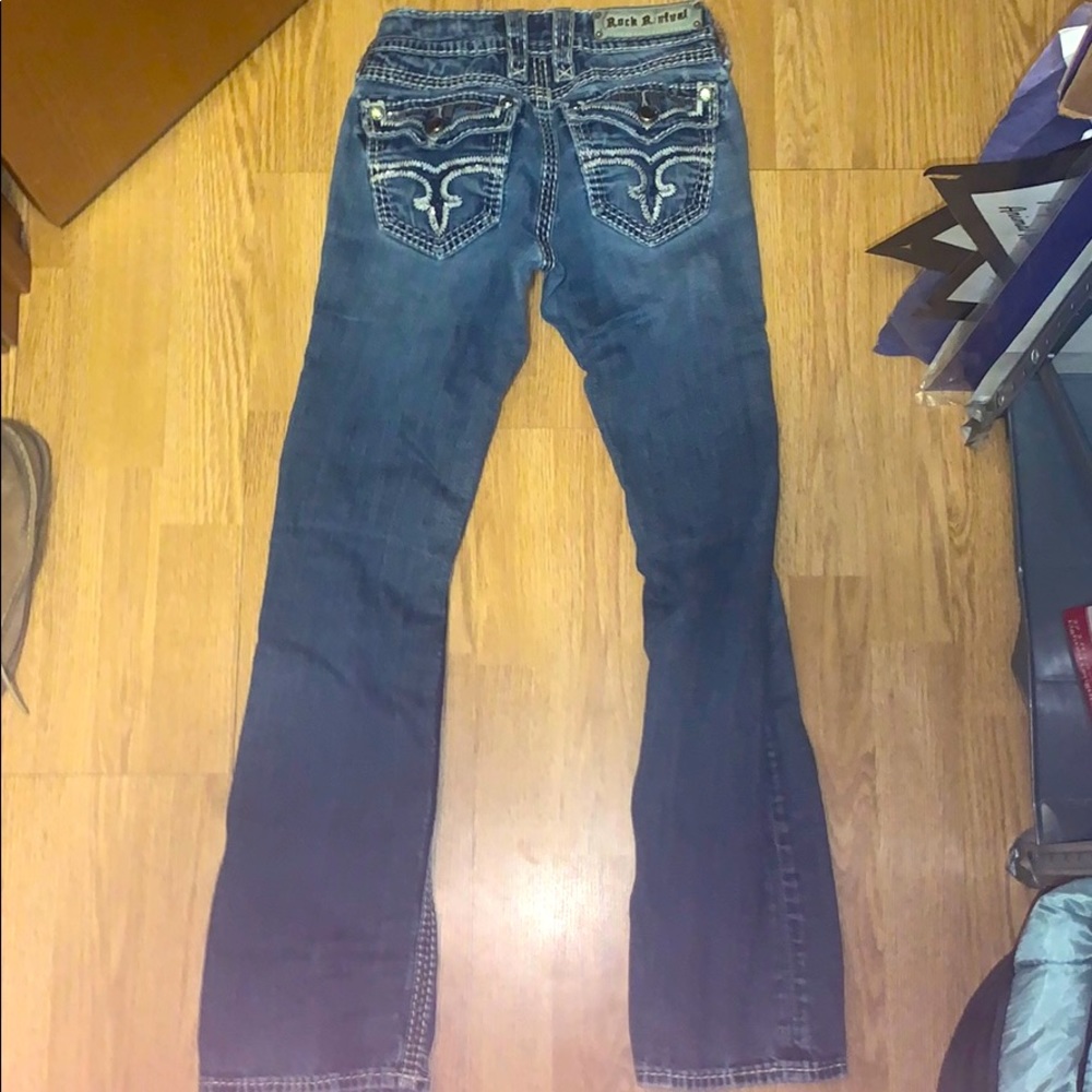 Rock revival woman’s jeans
